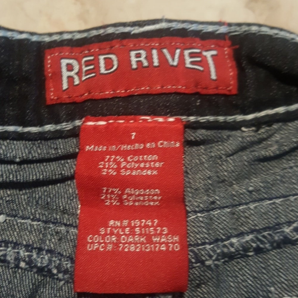 Red Rivet Jeans!! - image 6